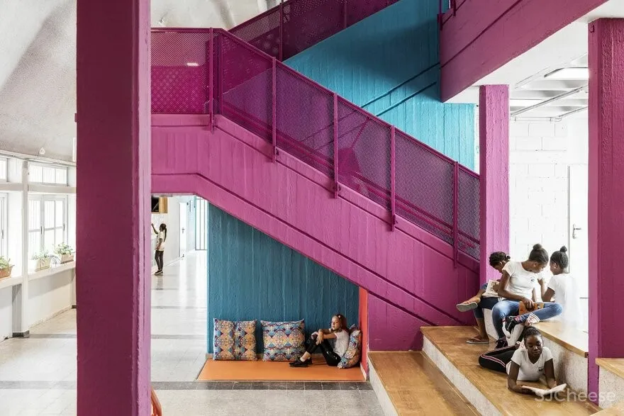 五彩斑斓的几何格子 | 以色列Hayarden School