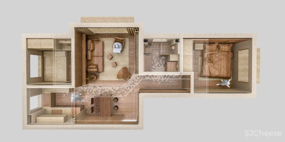 肃画的家 / ADWANGStudio