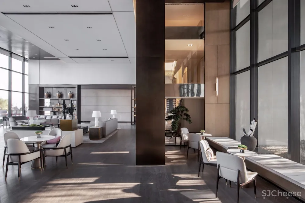 【璞辉设计新作】900㎡阳光城湖州太湖湾售楼处