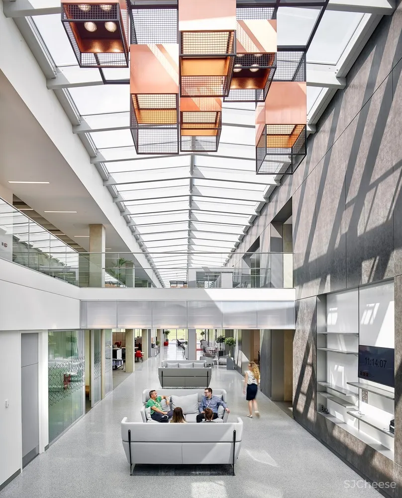 新作 | FaulknerBrowns Architects：蜂窝空间办公场所 Janet Nash House