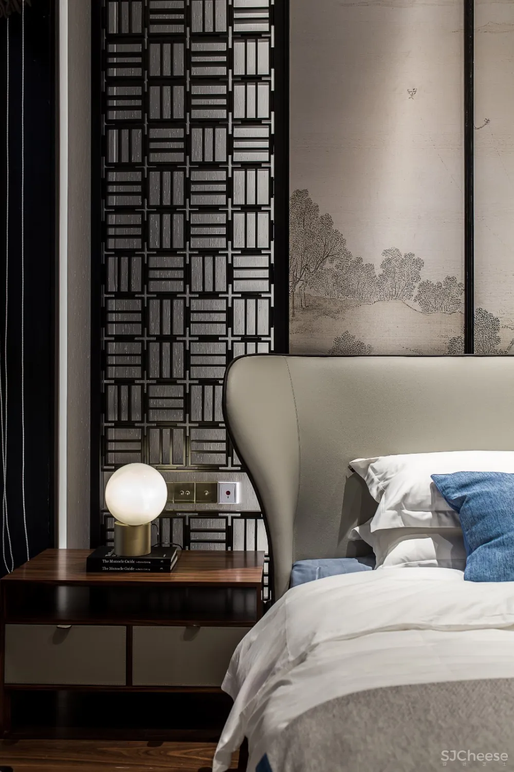 鲲誉设计丨水墨艺术中的东方美学 ·「國悦府」