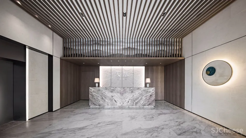 【DAS设计】380㎡东方韵味营销中心