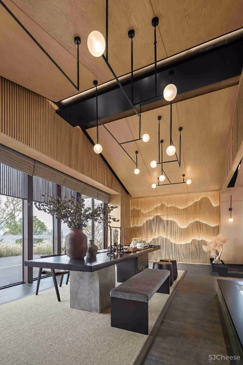 诗意田园艺术售楼处设计丨绝美无敌