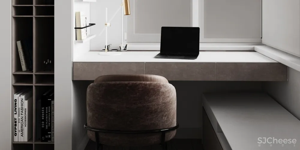 轻奢公寓丨墙面细部设计太赞了