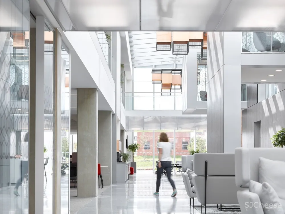 新作 | FaulknerBrowns Architects：蜂窝空间办公场所 Janet Nash House