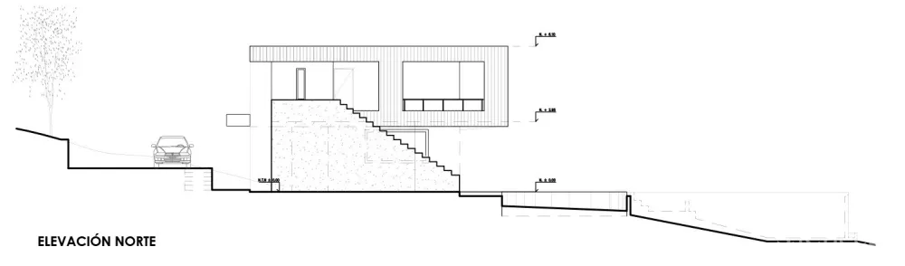 Biourban Arquitectos:橡木色住宅 H.D. House