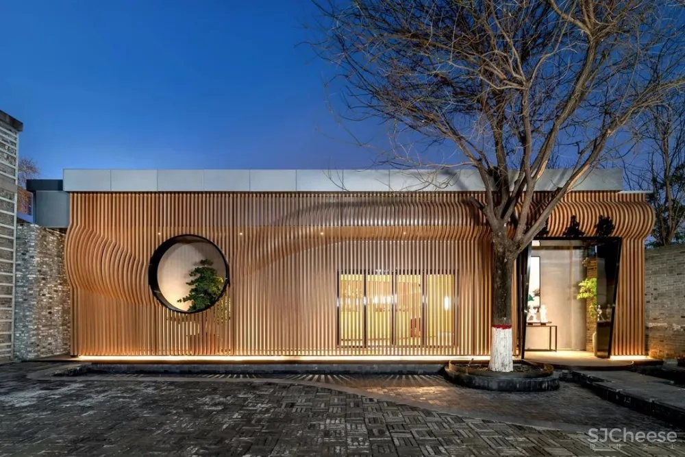 以‘’太极‘’为灵感来源的时尚与艺术兼具的文化创意地标