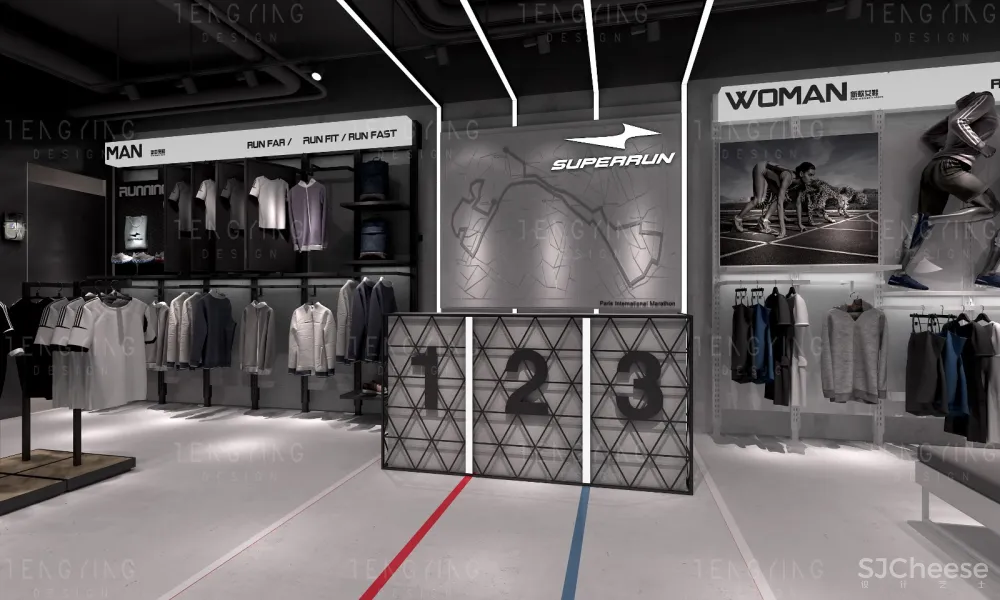 TY设计 · SUPERRUN运动品牌，时尚的不像实力派