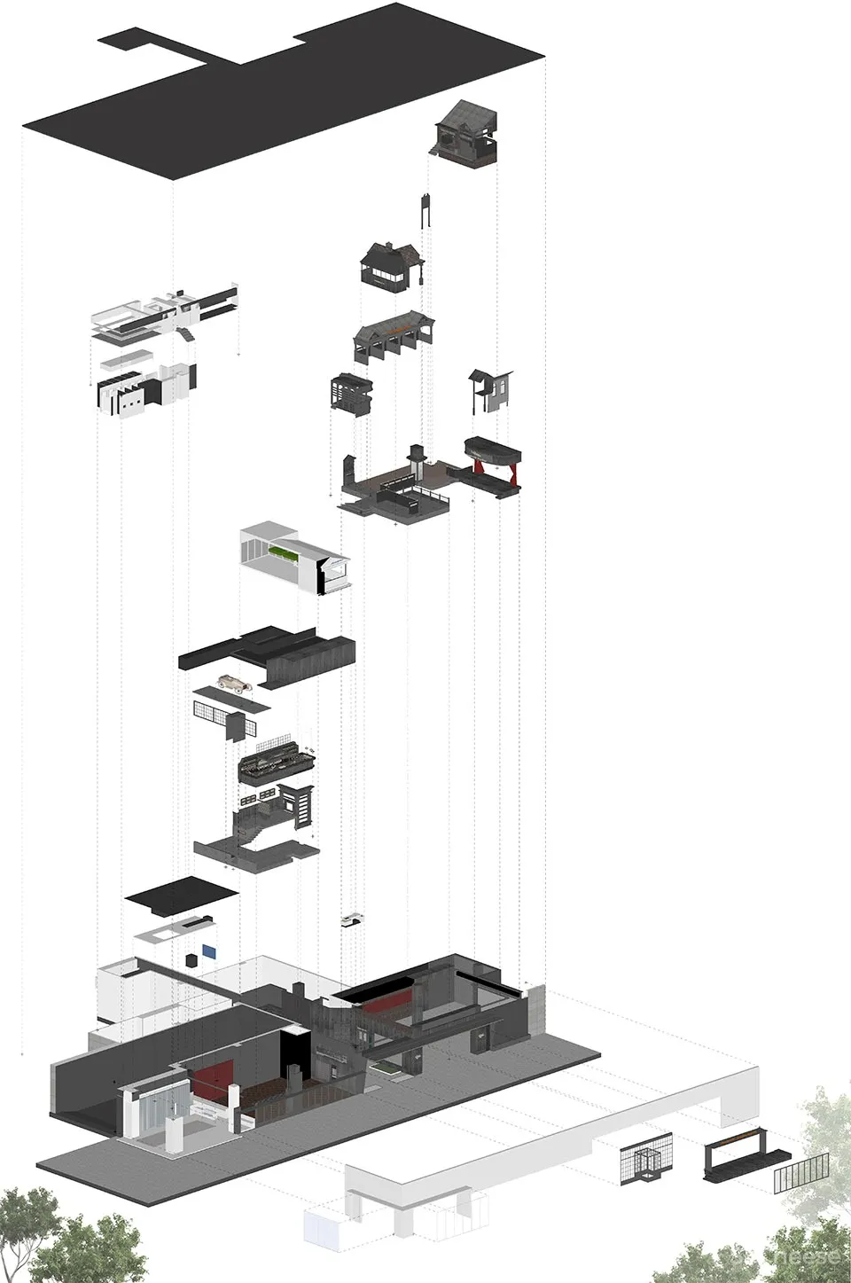 翠贝卡河西旗舰店,南京 / 南京市線状建筑设计研究室