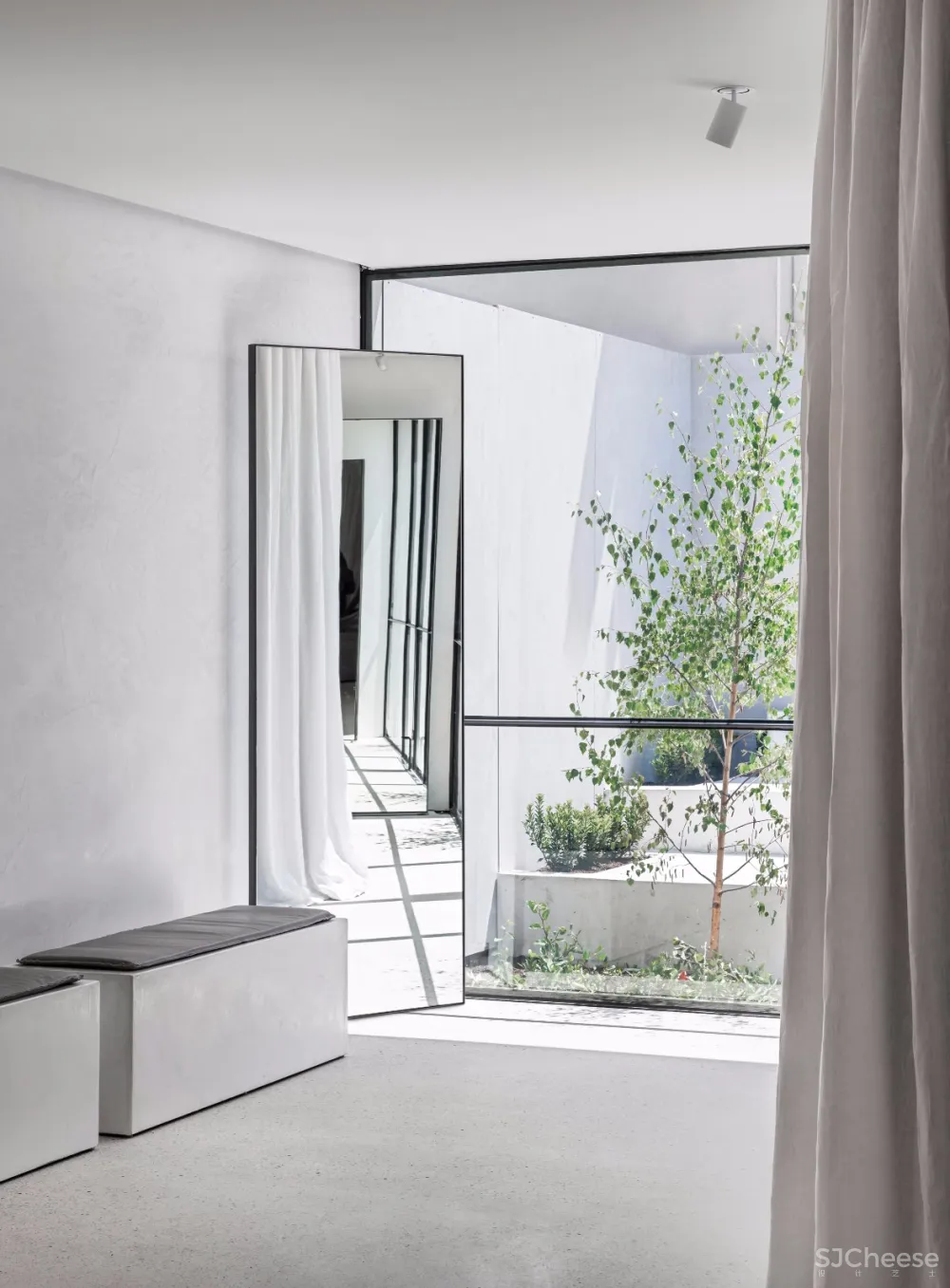 首发 | Adam Kane Architects:墨尔本极简主义婚纱精品店