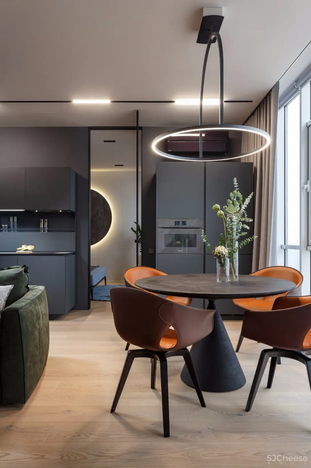 69㎡海滨公寓丨开放式 LDK 更有空间感