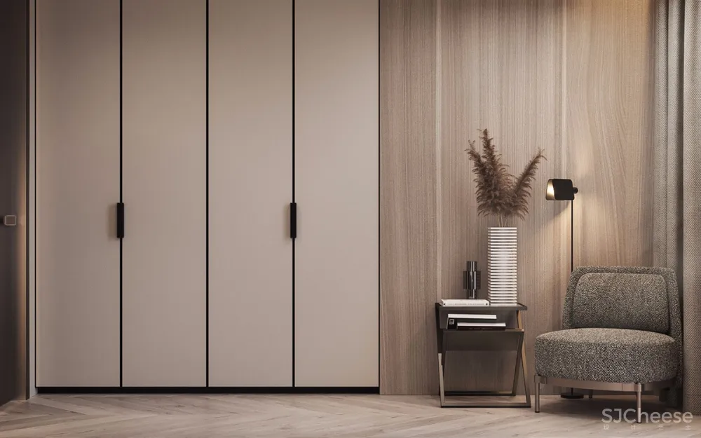 105㎡ 简约+高级灰+轻奢丨最理想的家就长这样