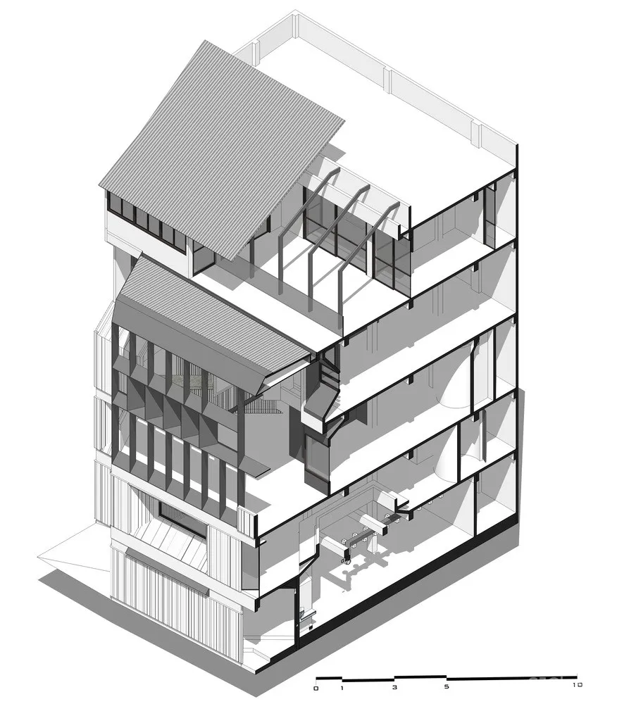 “过时的”混凝土泰国餐厅 / Lump