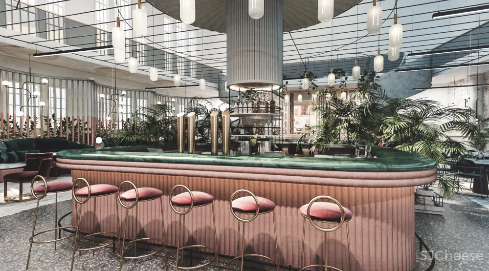 FormRoom新作首发 | 富有黑曜石设计灵感的罗马餐厅KAILO