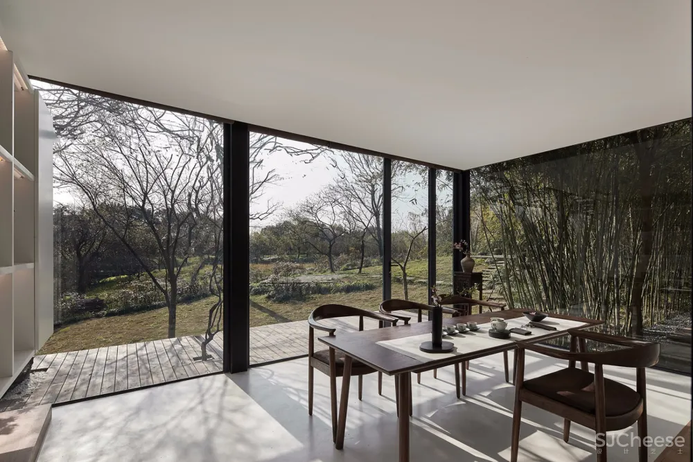 最新 | 杭州时上建筑空间设计:无界 · 西溪茶室