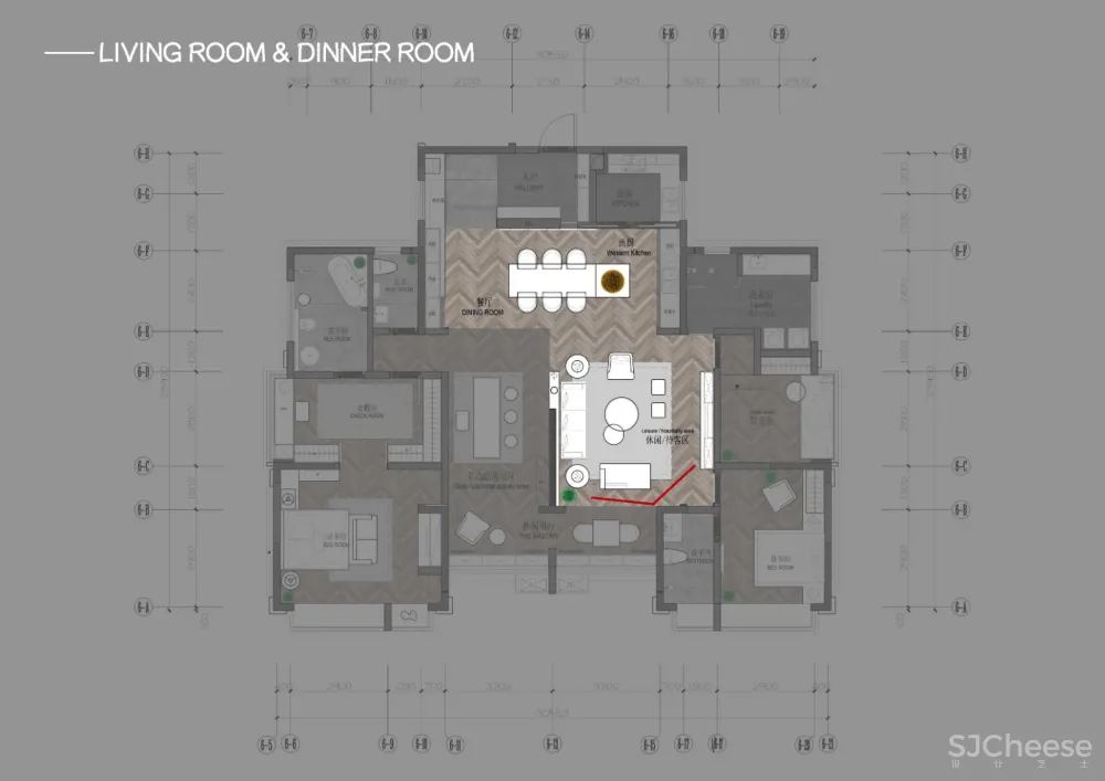 住宅 I 传统材料演绎现代生活美学