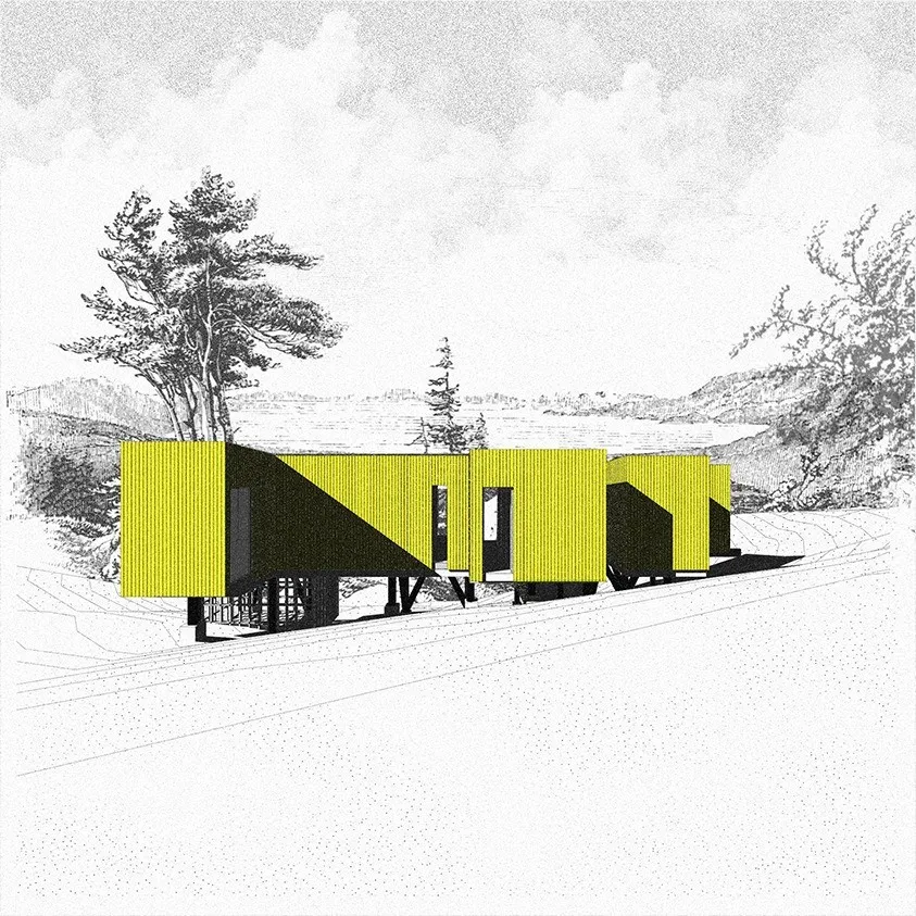 最新 | Alejandro Soffia:黄色屋子