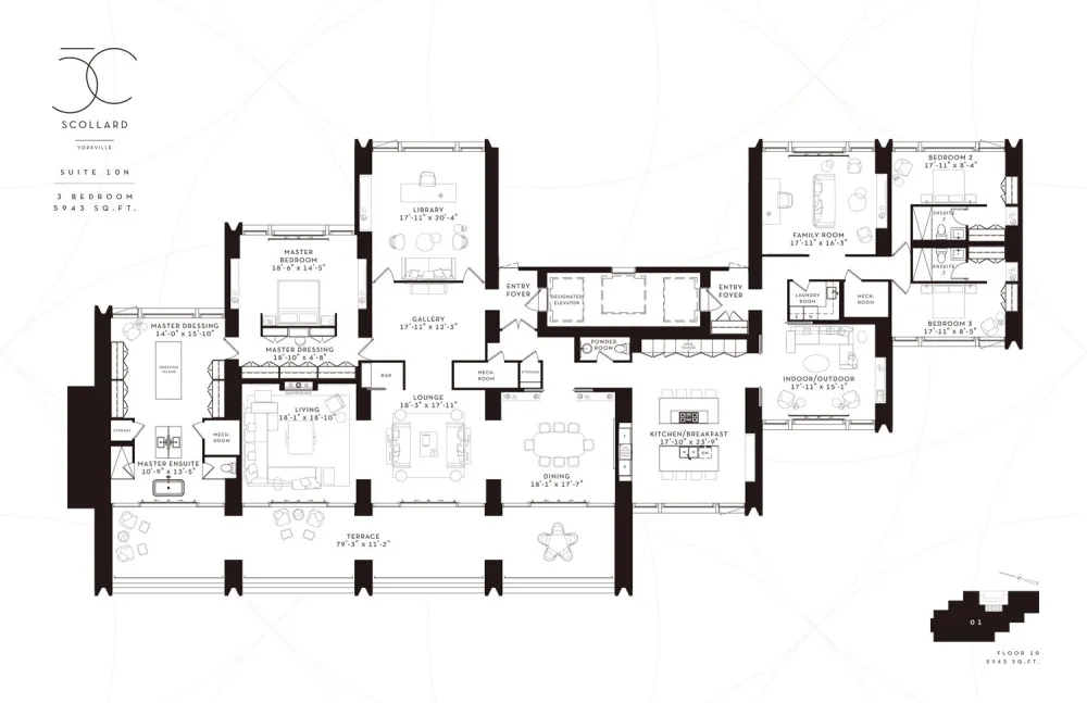 Studio Munge新作 | 50 Scollard,无与伦比的精致