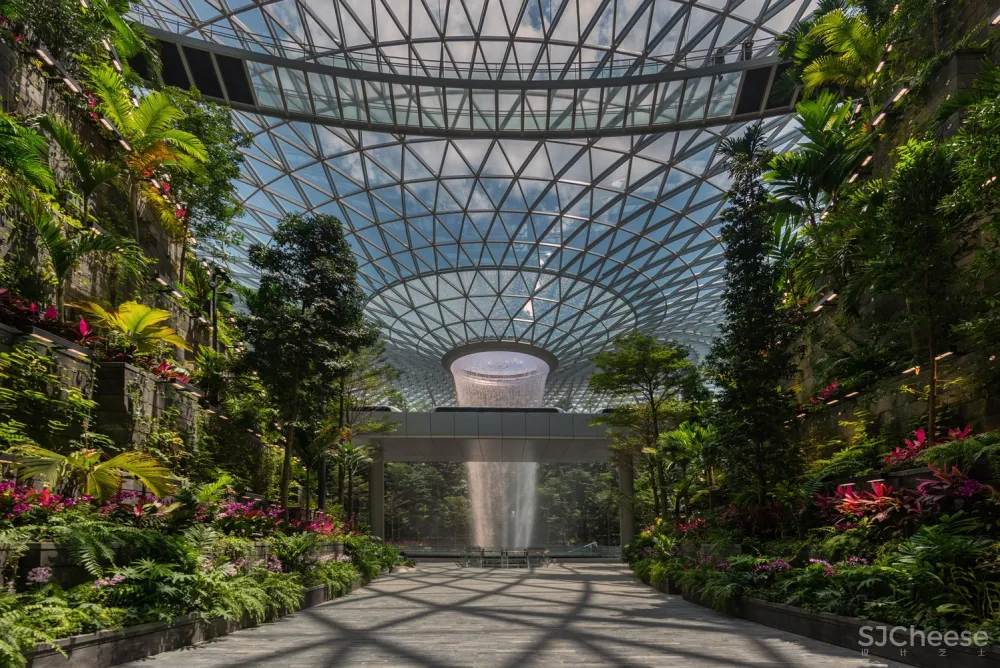 最新 | Safdie Architects：新加坡樟宜机场 Jewel Changi Airport