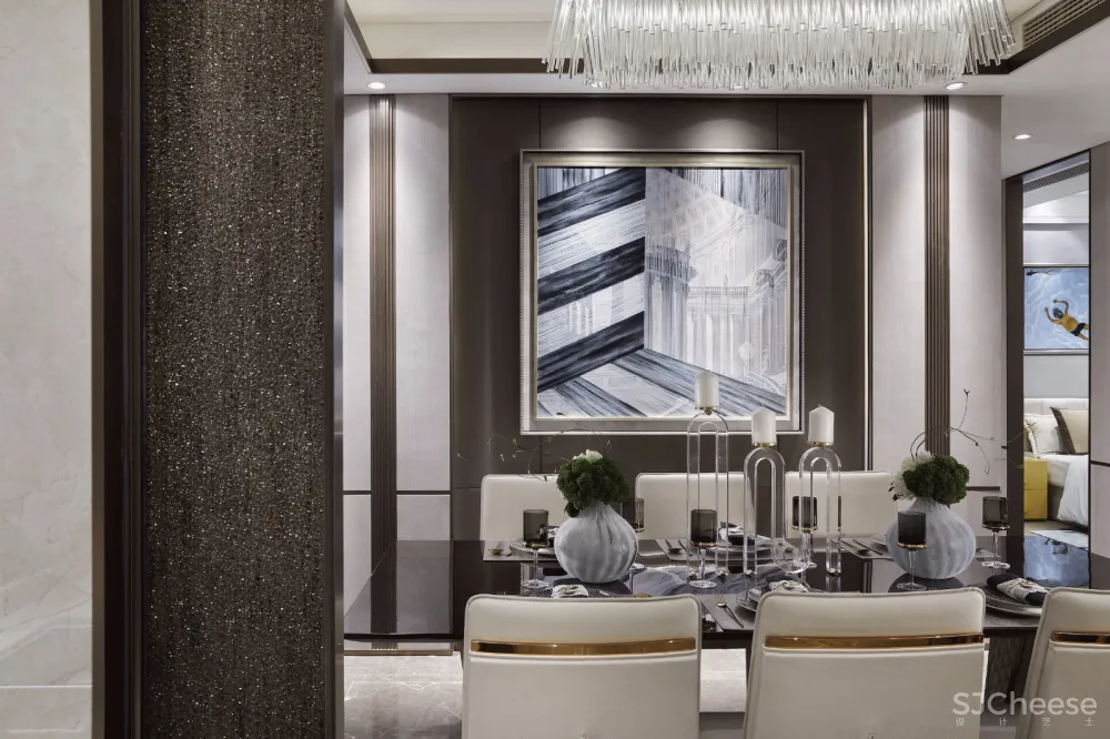 现代轻奢的港式风格样板间设计丨一种无法抗拒的魅力