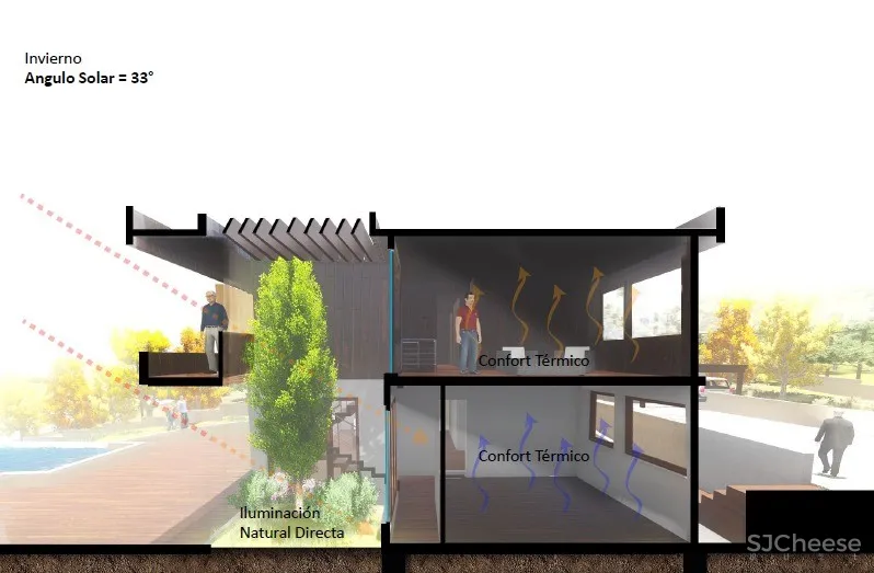 Biourban Arquitectos:橡木色住宅 H.D. House