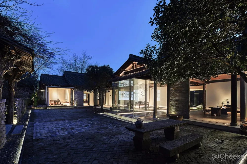 最新 | 杭州时上建筑空间设计:无界 · 西溪茶室