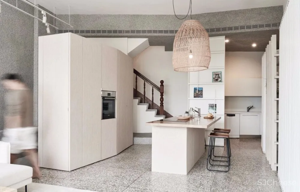 舒心的简约设计丨水磨石这样搭配更美