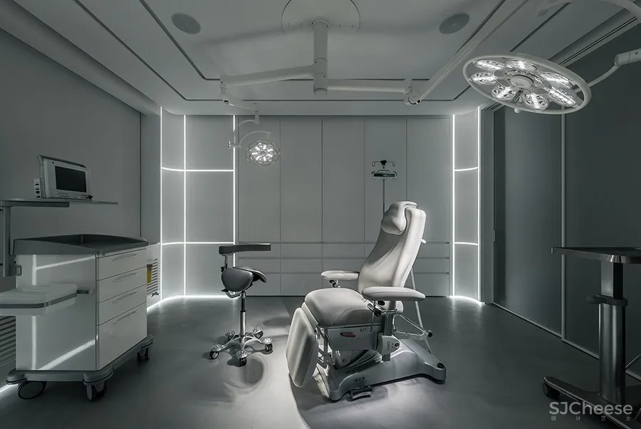 首发 | YoDezeen将石头搬到了室内:基辅美容医学未来诊所