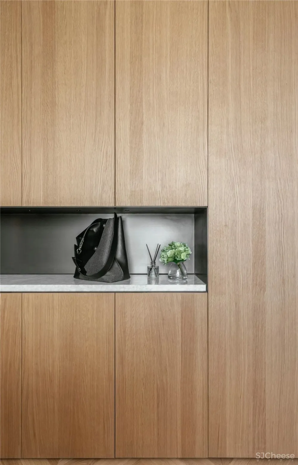 木质简约风丨原木色与白色搭配,真是美