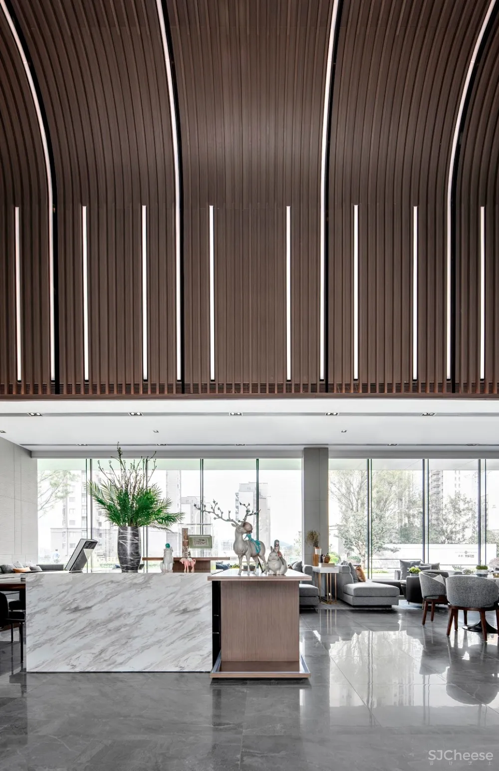 【SNP尚诺柏纳新作】523㎡珠海保利茉莉公园售楼中心设计