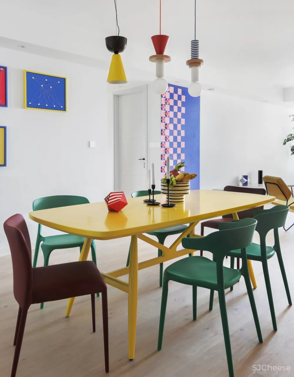 新作002 | 花砖图册,一个可以随时坐下看书的家