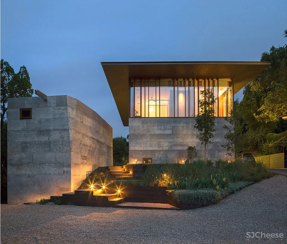 2018 ASLA住宅设计类杰出奖: Balcones住宅,美国奥斯汀 / Word + Carr Design Group