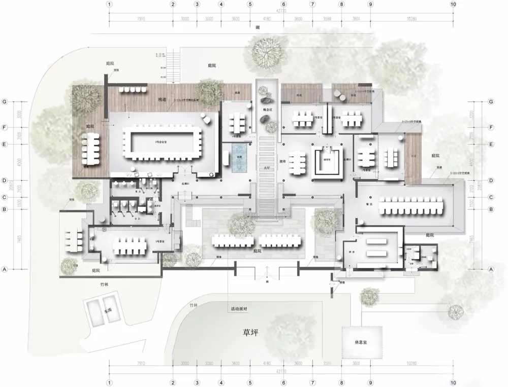 最新 | 杭州时上建筑空间设计:无界 · 西溪茶室