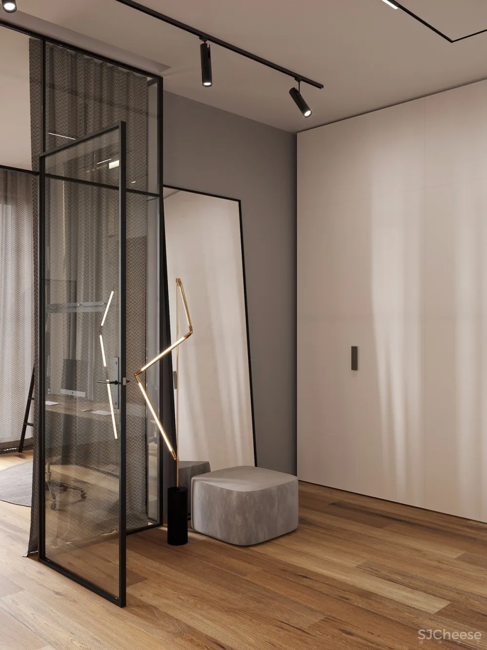 136㎡ 轻工业风丨每一个设计都值得参考