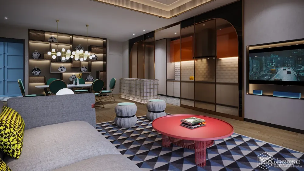 过往效果图案例第六弹~样板房~创腾文化