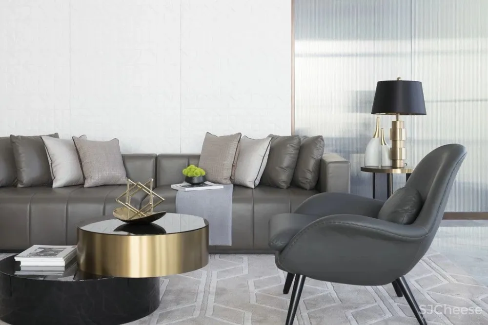 高级灰丨演绎奢侈办公头等舱