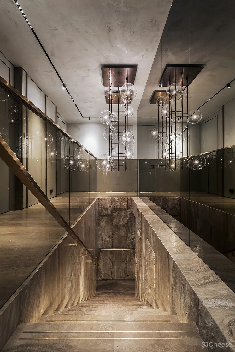 首发 | YoDezeen将石头搬到了室内:基辅美容医学未来诊所