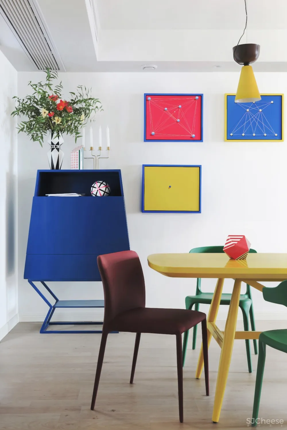 新作002 | 花砖图册,一个可以随时坐下看书的家