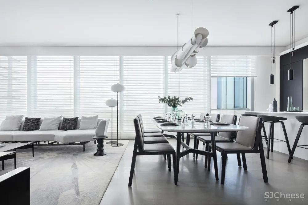 壹舍新作 | 自由、舒适、联动,看顶级大平层演绎别样都市生活!——花样年集团成都花漾锦江M户型样板间