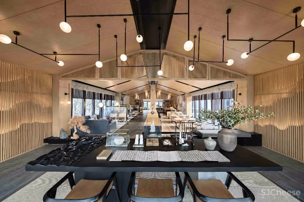 诗意田园艺术售楼处设计丨绝美无敌