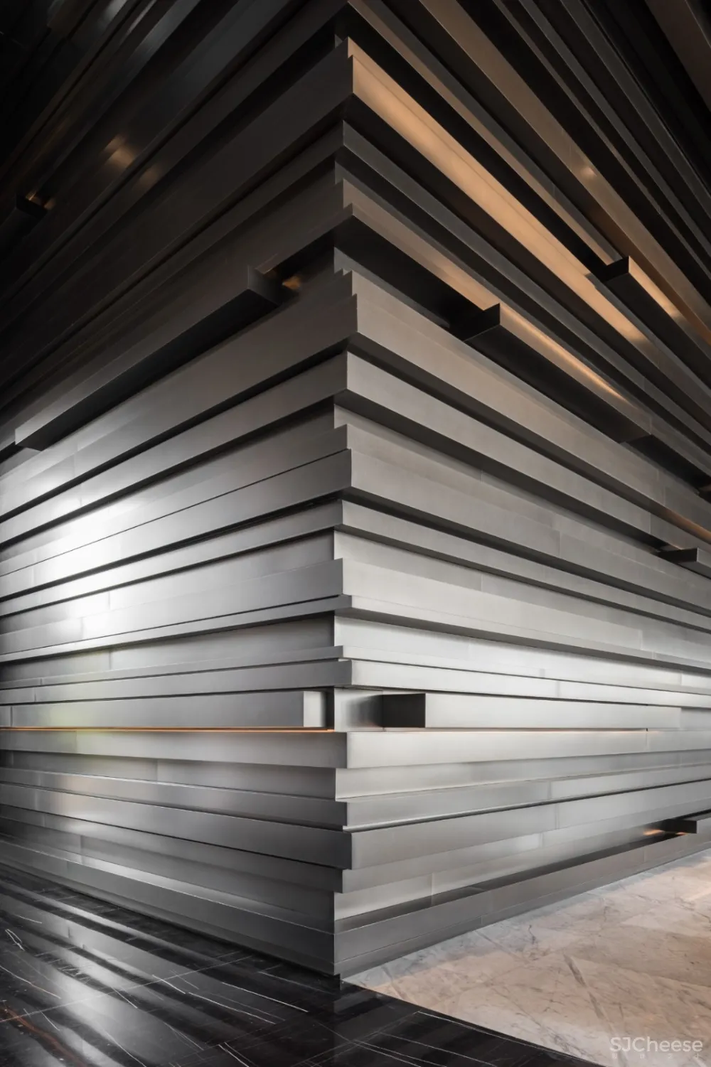 唐忠汉新作 | 售楼中心如何用片墙、线条、光线打造非凡质感