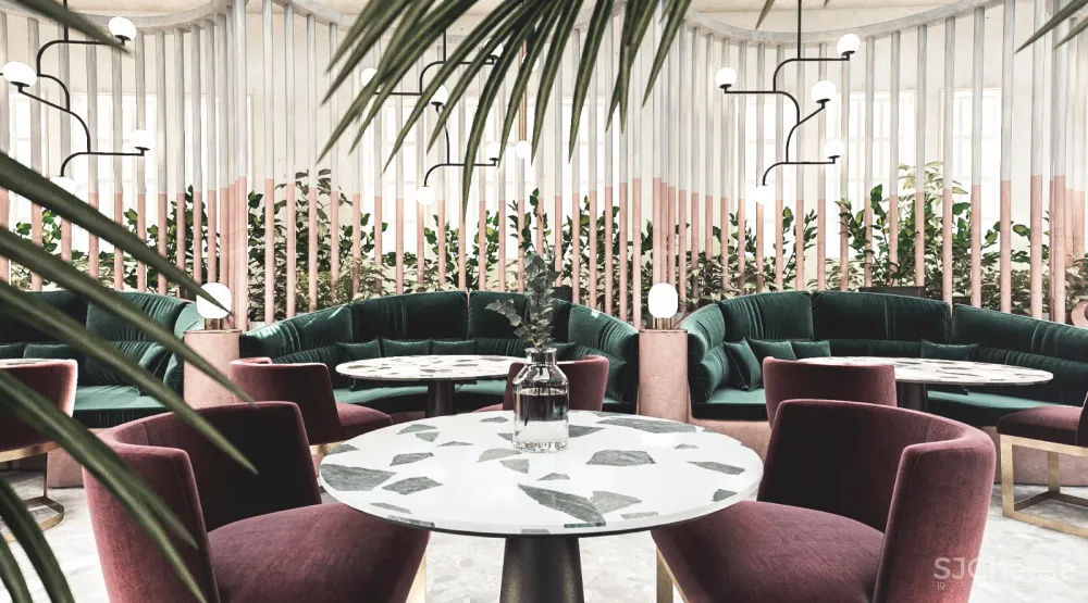 FormRoom新作首发 | 富有黑曜石设计灵感的罗马餐厅KAILO