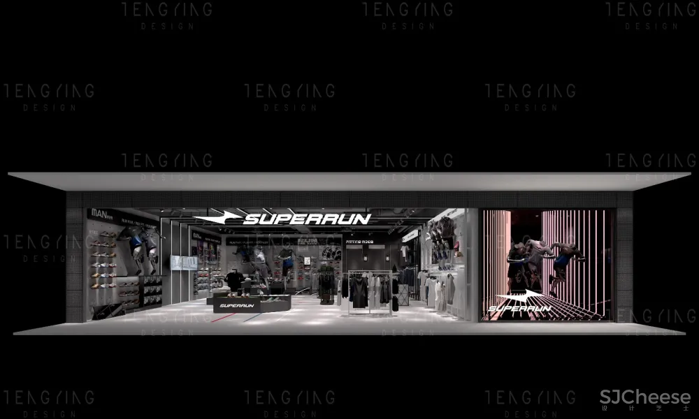 TY设计 · SUPERRUN运动品牌，时尚的不像实力派