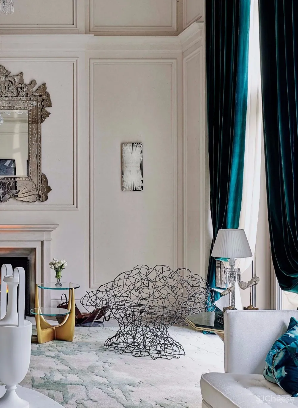 光与色彩的艺术样板房丨赋予设计以生命