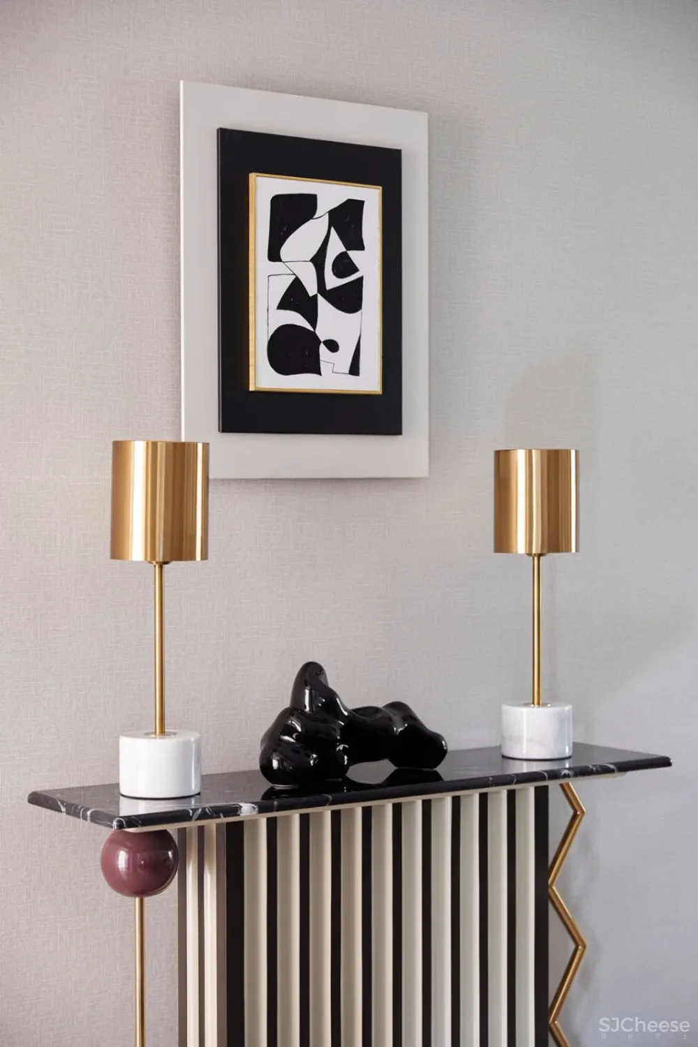 ‘’红梨色‘’点缀的奢丽雅致样板房丨这是一场以取悦自我为主题的视觉盛宴