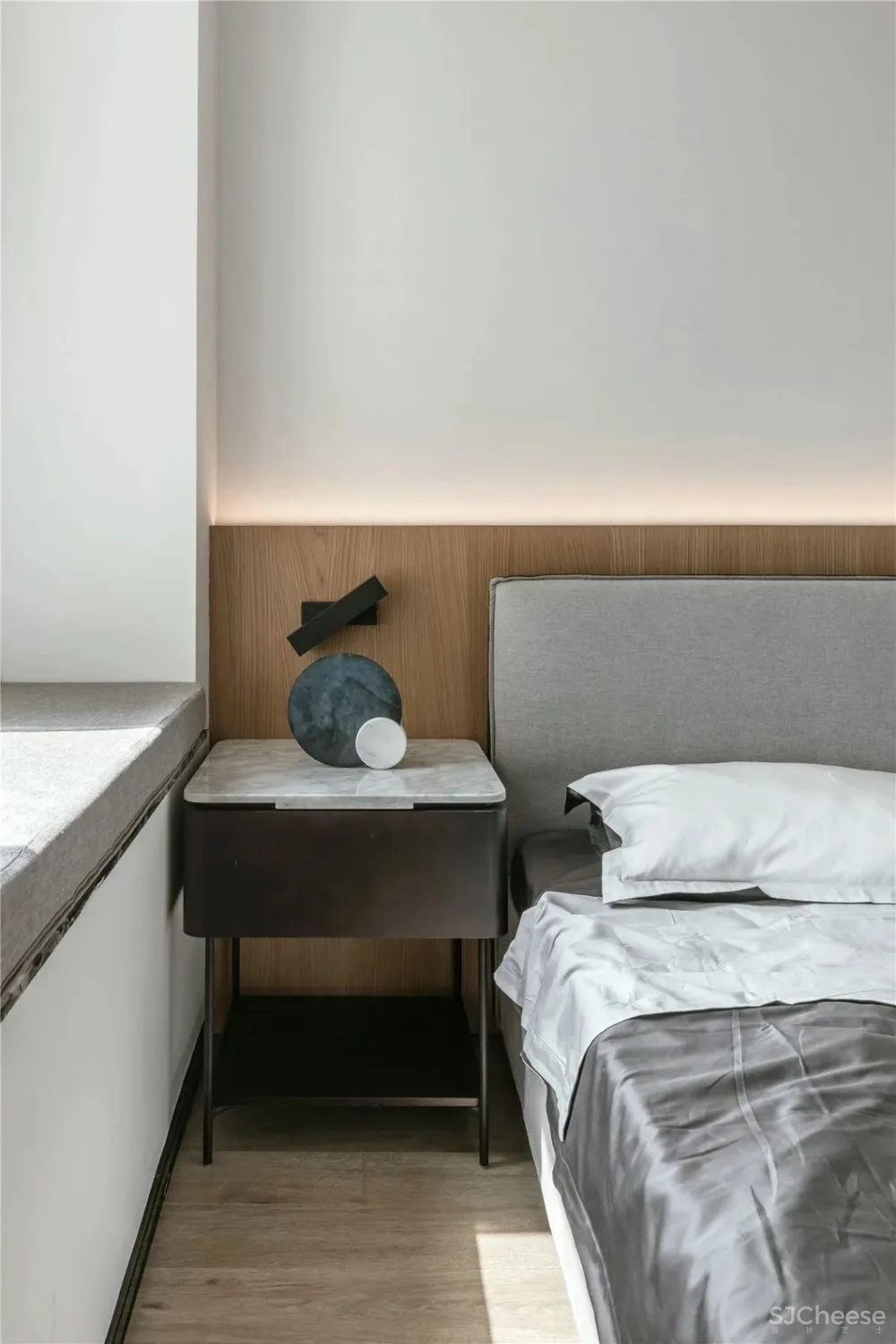 木质简约风丨原木色与白色搭配,真是美