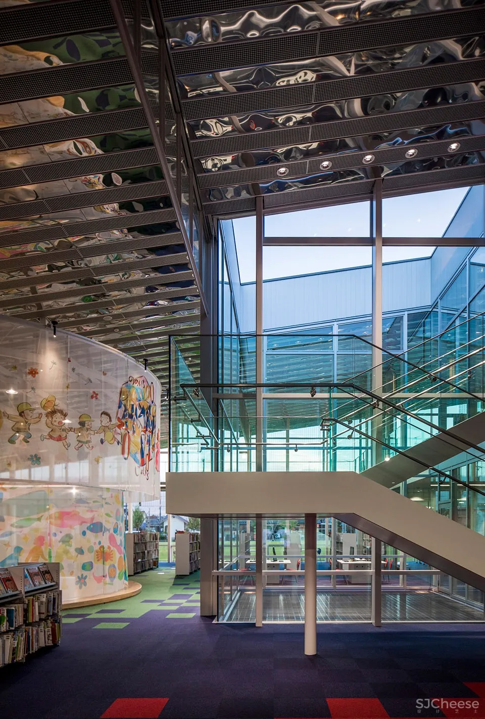 野野市市图书馆,日本 / 三上建筑事务所