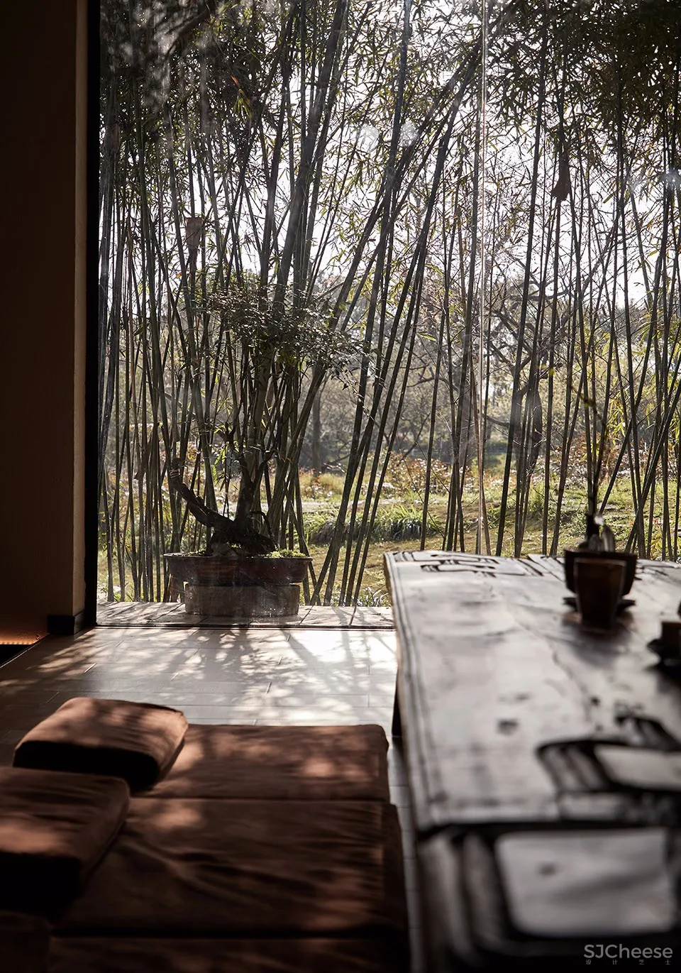 最新 | 杭州时上建筑空间设计:无界 · 西溪茶室