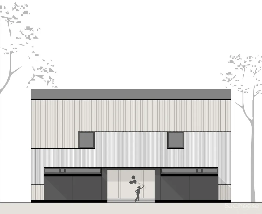 山坡上的半独立式住宅,奥地利 / MWArchitekten