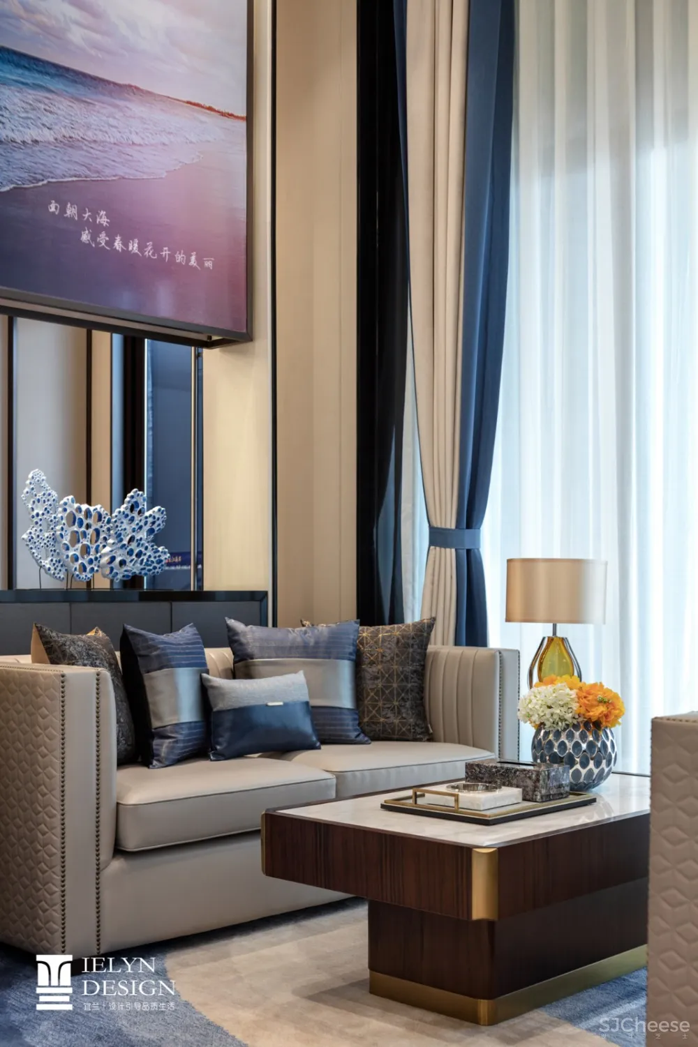 宜兰设计:北海春江海岸售楼部